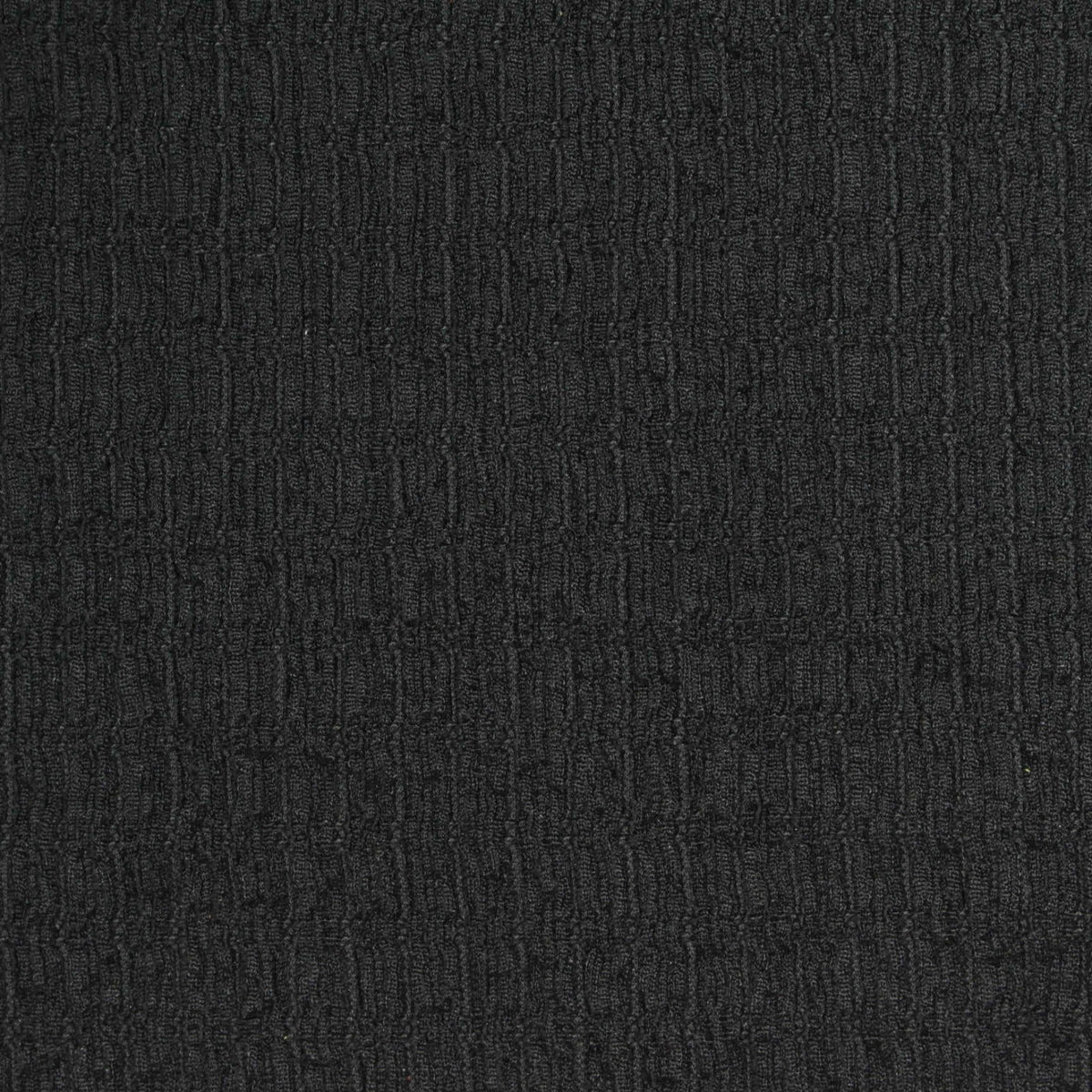 Polyester Stretch Crepe Fabric, 180 gsm, 145 cm — Black