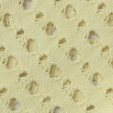 Polyester Stretch Knit Fabric, 310 gsm, 150 cm — Yellow — texture