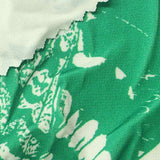 White Leaf Knit, Polyester — texture