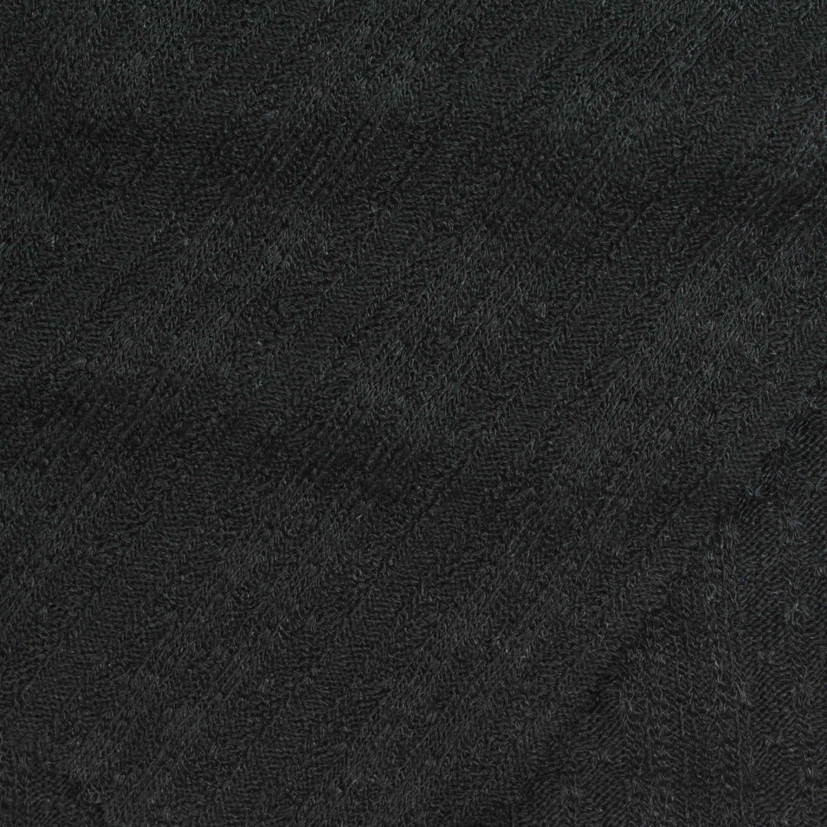 Black Textured-Chevron Rib Knit, Viscose