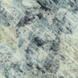 Blue Abstract Jersey Knit, Polyester — texture