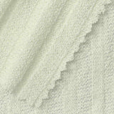 Polyester Viscose Rib Knit Fabric, 235 gsm, 155 cm — Green — texture