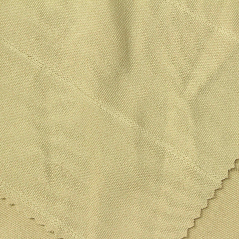 Jacquard Polyester Stretch Knit Fabric, 340 gsm, 152 cm — Khaki