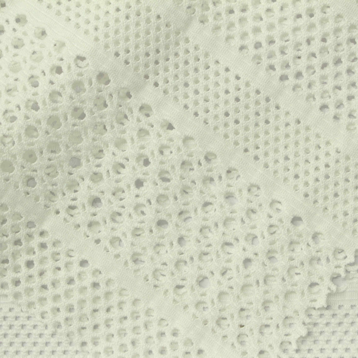 White Stripes Mesh, Polyester