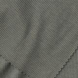Polyester Viscose Stretch Rib Knit Fabric, 195 gsm, 115 cm — Green