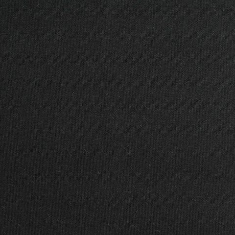 Scuba Knit Fabric, 310 gsm, 160 cm — Black