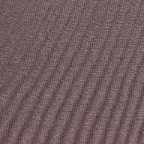 Polyester Stretch Rib Knit Fabric, 320 gsm, 150 cm — Purple