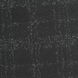 White Grid Interlock Knit, Polyester