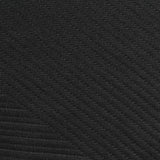Black Tone-on-Tone Jacquard, Poly-Cotton