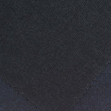 Brushed Polyester Cotton Rib Knit Fabric, 315 gsm, 160 cm — Navy