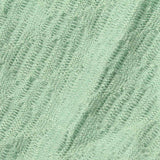 Jacquard Polyester Viscose Stretch Jersey Knit Fabric, 260 gsm, 150 cm — Green — texture