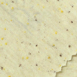 Cream Marl Jersey Knit, Poly-Cotton — texture