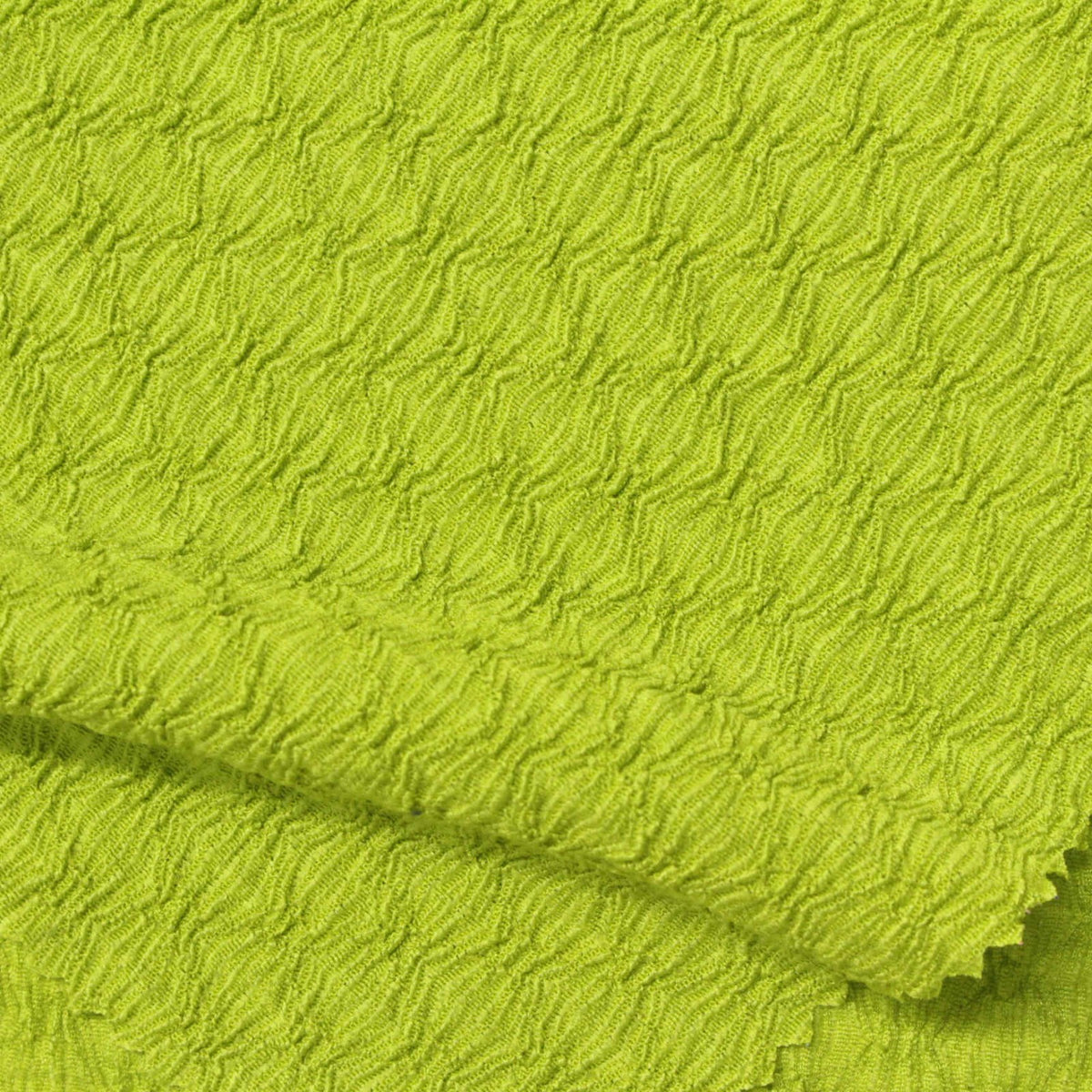 Green Textured Jacquard, Polyester