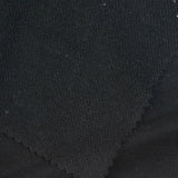 Cotton Polyester French Terry Fabric, 275 gsm — Black