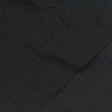 Polyester Stretch Knit Fabric, 200 gsm, 170 cm — Black