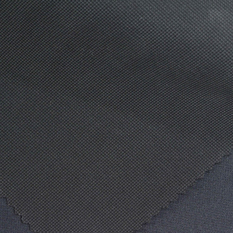 Polyester Stretch Knit Fabric, 320 gsm, 165 cm — Navy