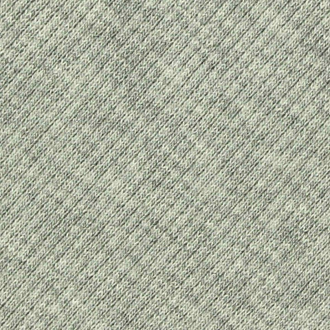 Light Grey Marl Rib Knit, 330 gsm