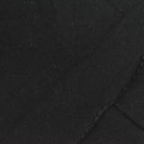 Cotton Stretch Jersey Knit Fabric, 160 gsm, 150 cm — Black