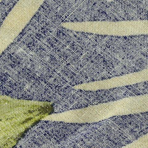 Green Tropical-Floral Woven