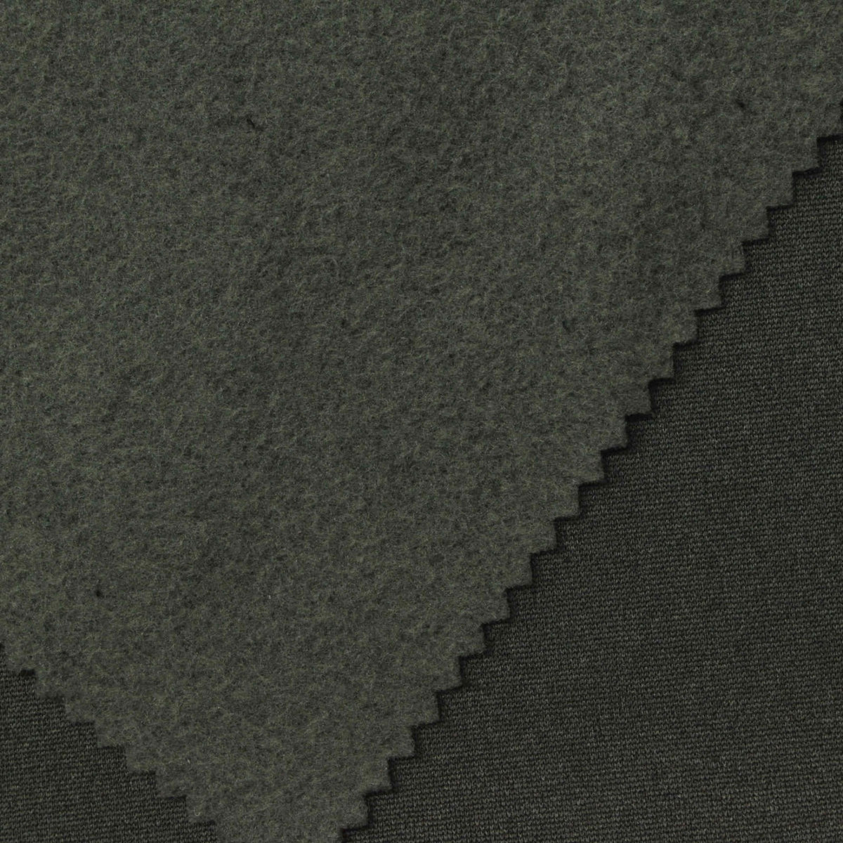 Charcoal Brushed Jersey Knit, Polyester