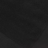 Brushed Polyester Cotton Interlock Knit Fabric, 330 gsm — Black