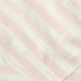 Pink Stripes Jersey Knit, Viscose