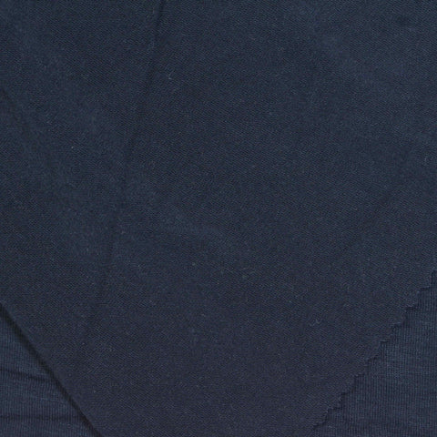 Jersey Knit Fabric, 155 gsm, 160 cm — Navy