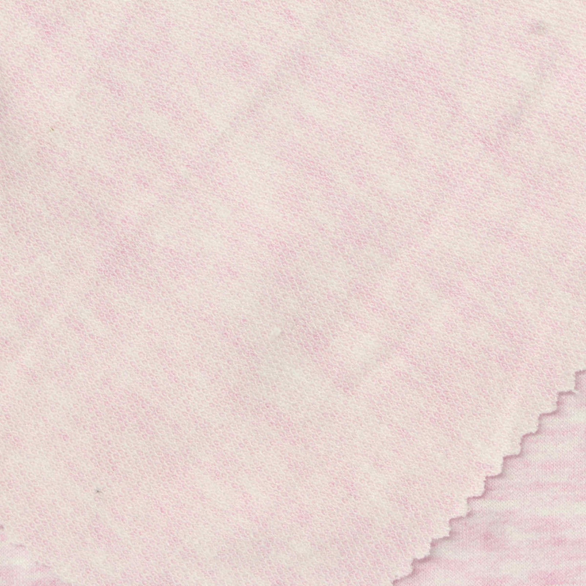 Light Pink Marl French Terry, Viscose-Poly