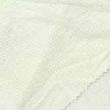 Rib Knit Fabric, 200 gsm, 143 cm — White