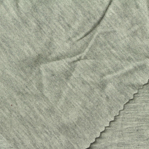 Light Grey Marl Jersey Knit, 195 gsm