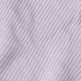 Polyester Viscose Stretch Rib Knit Fabric, 220 gsm, 240 cm — Purple — texture