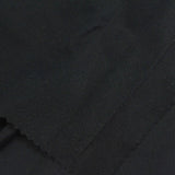 Nylon Stretch Jersey Knit Fabric, 190 gsm, 150 cm — Black