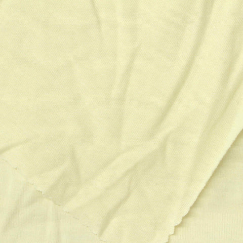 Cotton Polyester Jersey Knit Fabric, 150 gsm, 175 cm — Yellow