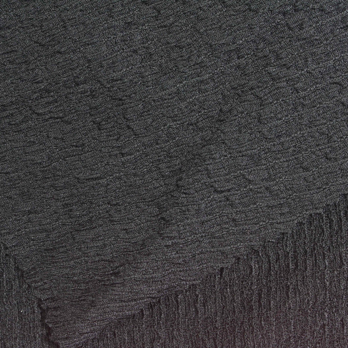 Polyester Stretch Crepe Fabric, 185 gsm, 145 cm — Grey