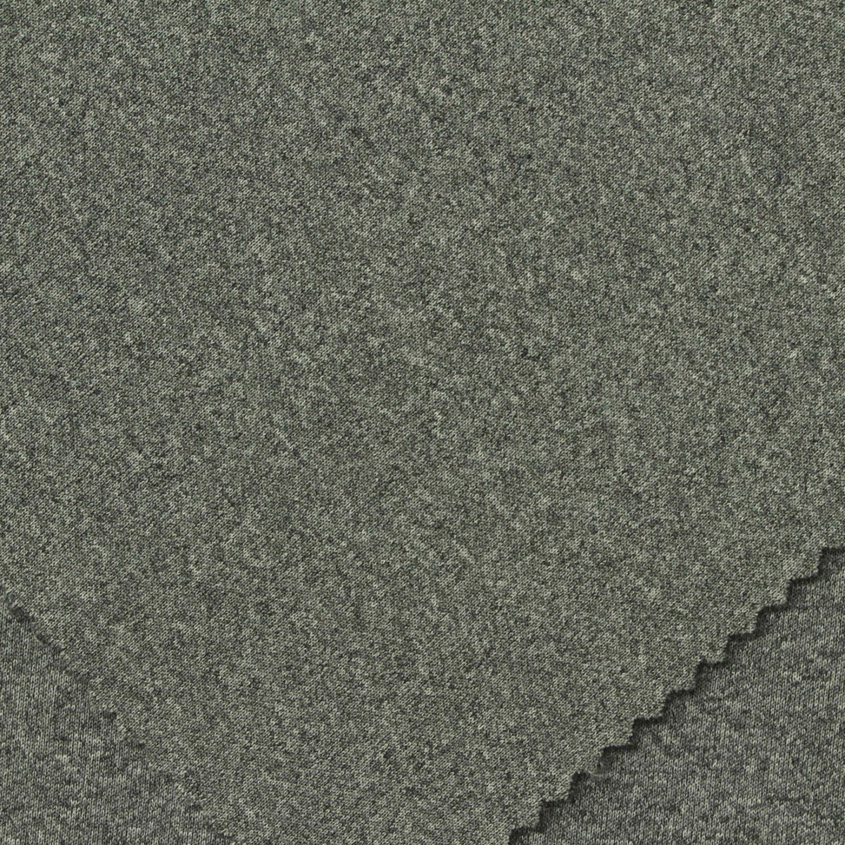Viscose Stretch Rib Knit Fabric, 270 gsm, 120 cm — Green, ref EF-259022