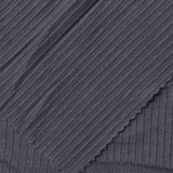 Viscose Stretch Rib Knit Fabric, 270 gsm, 120 cm — Navy