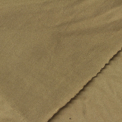 Polyester Stretch Milk Silk Knit Fabric, 180 gsm, 160 cm — Khaki, ref EF-259045