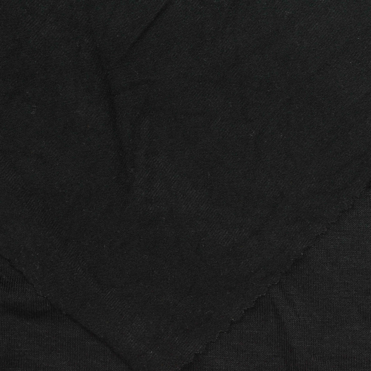 Viscose Stretch Jersey Knit Fabric, 215 gsm, 160 cm — Black