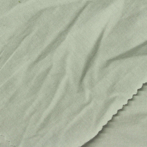 Cotton Polyester Jersey Knit Fabric, 150 gsm, 175 cm — Green, ref EF-259092