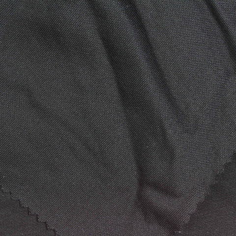 Cotton Polyester Interlock Knit Fabric, 125 gsm, 170 cm — Navy