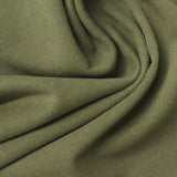 Cotton Polyester French Terry Fabric, 160 gsm, 190 cm — Green