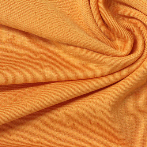 Polyester Stretch Knit Fabric, 220 gsm, 190 cm — Orange