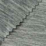 Heathered Grey Marl Jersey Knit, Polyester — texture