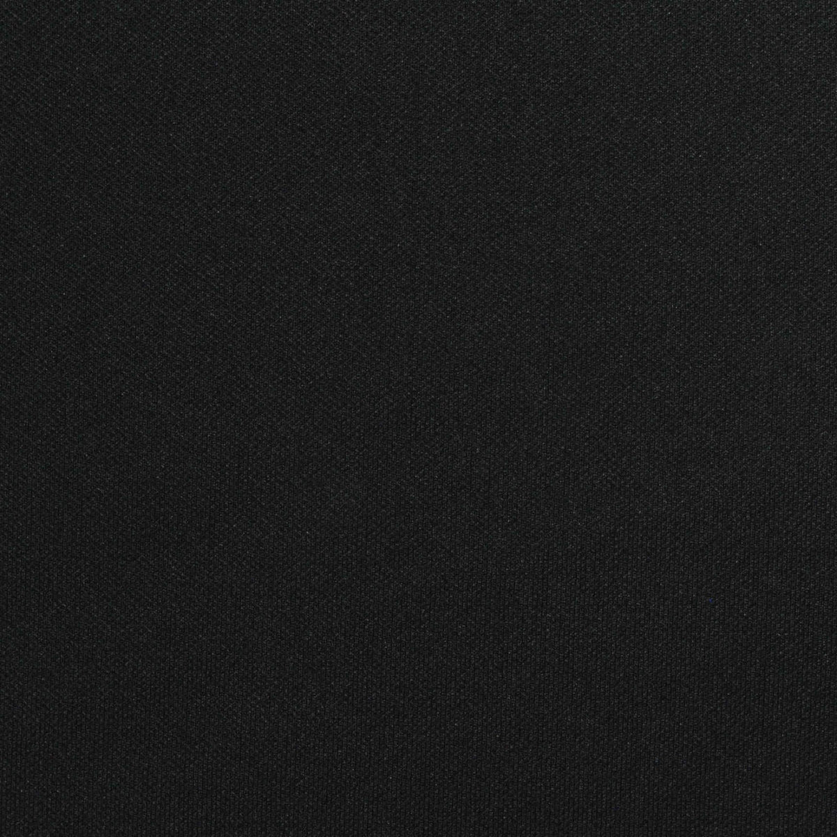 Brushed 100% Polyester Interlock Knit Fabric, 250 gsm, 160 cm — Black