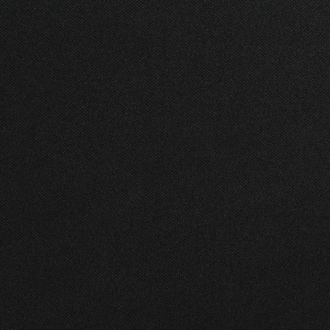 Brushed 100% Polyester Interlock Knit Fabric, 250 gsm, 160 cm — Black