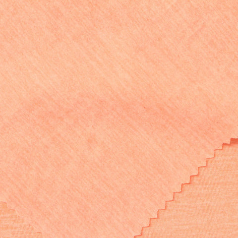 Peach Marl Knit, Polyester, 165 gsm