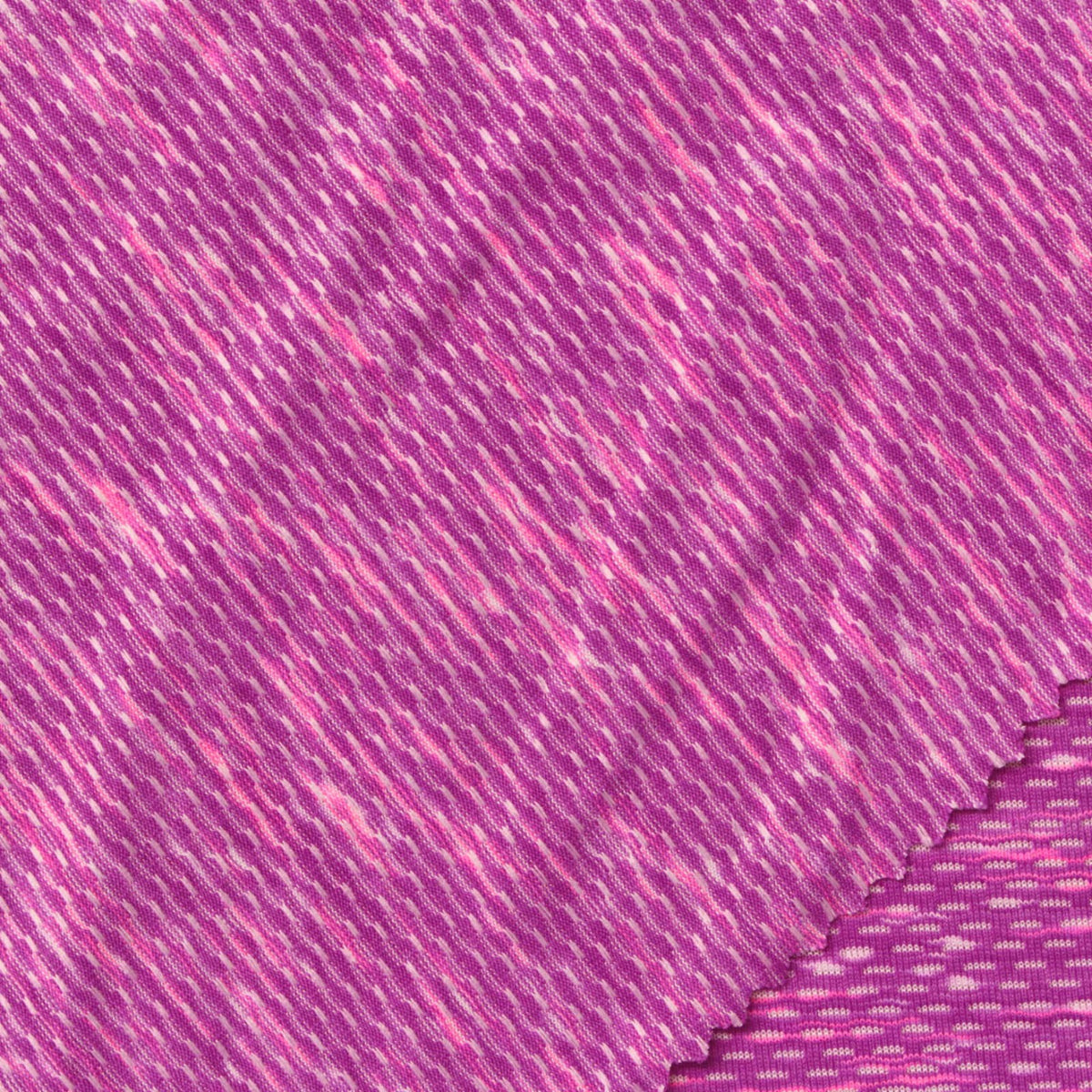 Pink Stripes Mesh, Polyester