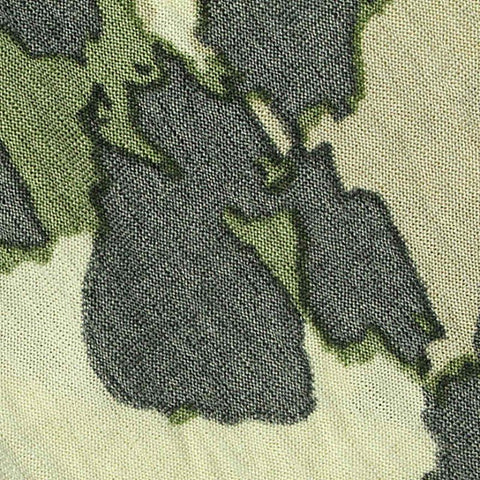 Cream Camo Crepe, Polyester