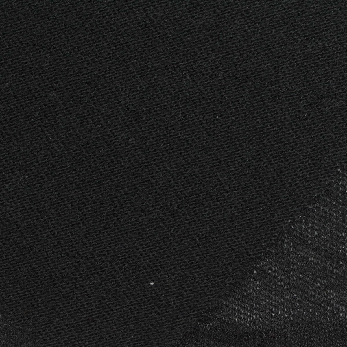 Black Marl Jersey Knit, Polyester, 230 gsm, 190 cm