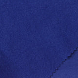 Polyester Viscose Stretch French Terry Fabric, 200 gsm, 160 cm — Blue